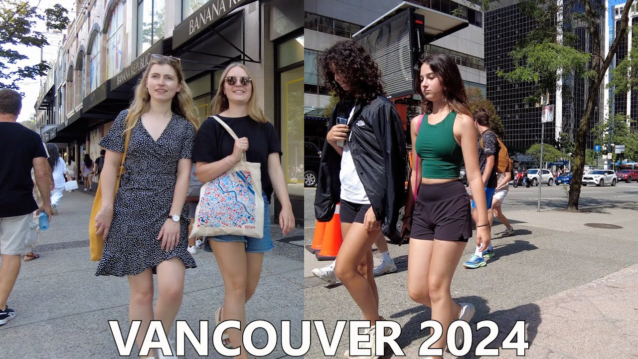 SUNDAY WALK in Vancouver | Living in Canada 4K - September 2024
