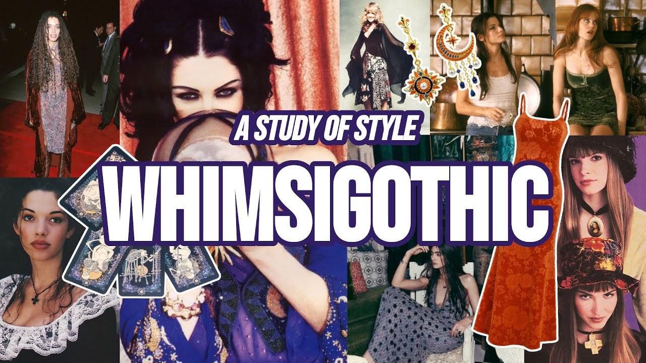 is whimsigoth the ultimate autumn aesthetic? 🍂🔮🌙 (a study of style)