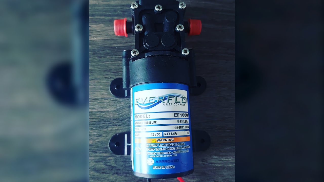 Review Of The Everflo 12v Chemical Pump For Backpacks From DA Components By Helm Of Awe-Some Windows