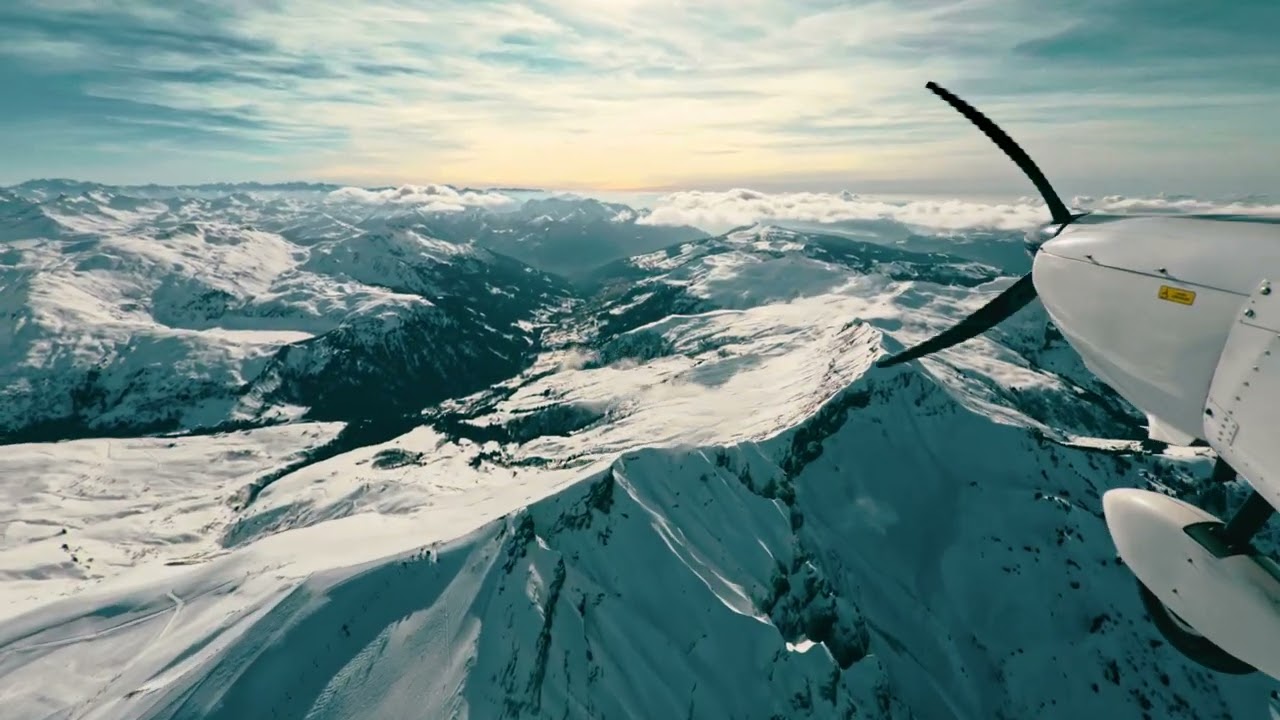 Ulm Savoie Grand Arc - Survol du mont Joly en ULM 3 axes