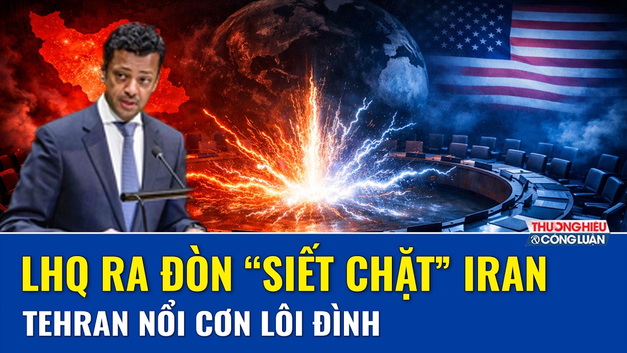 Nghẹt thở cuộc đấu khẩu LHQ: Iran tố Mỹ “mượn gió bẻ măng” sau đòn tập kích chấn động