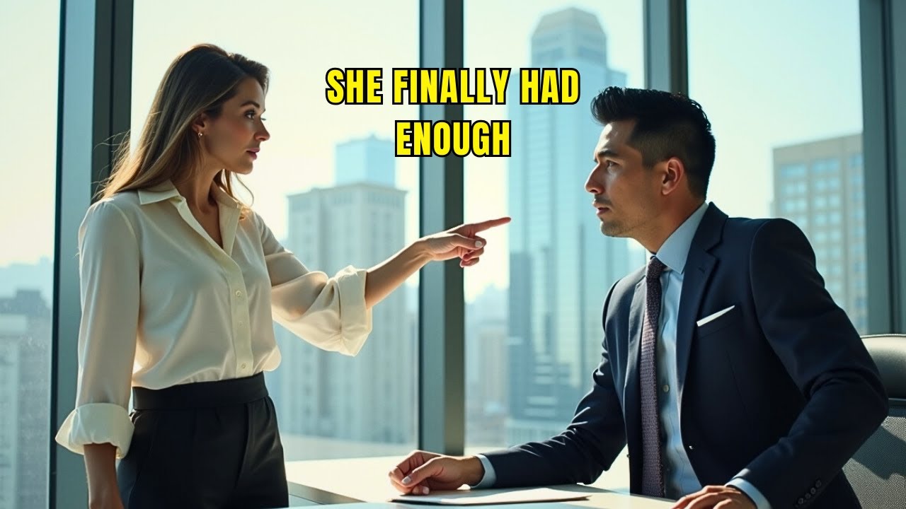 The Secretary Couldn’t Take Her Arrogant Millionaire Boss Anymore — What She Did Left Him Speechless