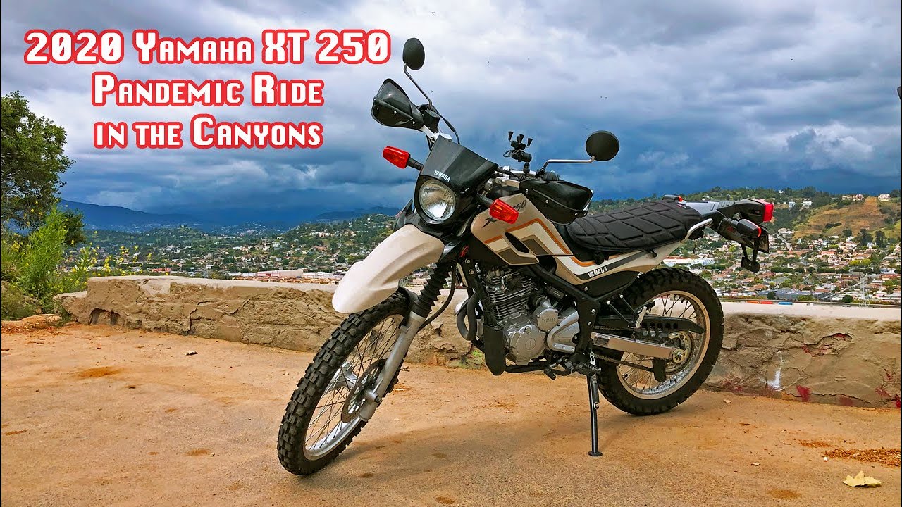 2020 Yamaha XT250 Pandemic Ride Thru The Canyons. Review after 5 months of ownership.