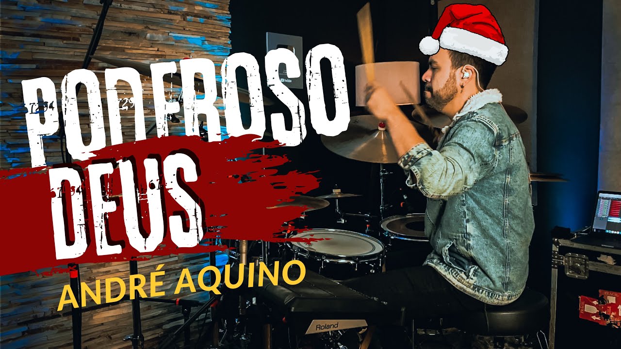 Poderoso Deus - André Aquino - JC Batera (DRUM COVER)