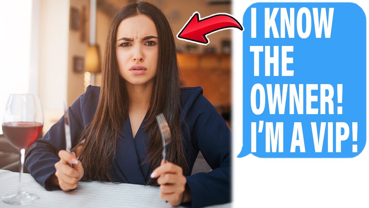 Karen Says Owner Gave Her V.I.P Table, I Own The Restaurant! COPS Called!
