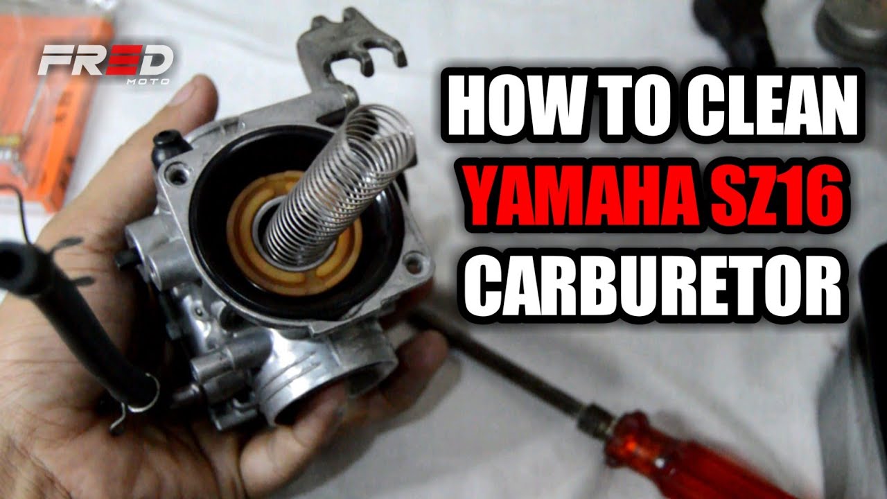 YAMAHA SZ CARBURETOR  CLEANING|  Part 1