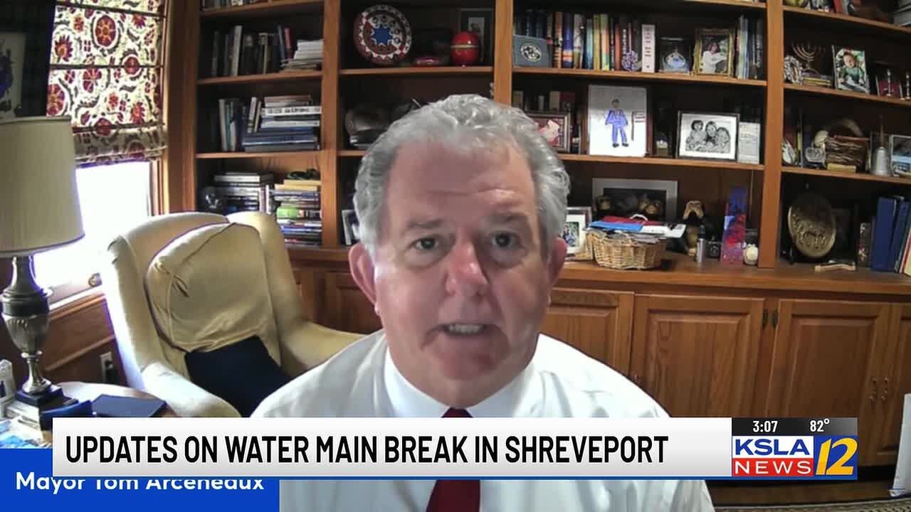 Mayor Arceneaux says most in Shreveport should now have sufficient water pressure for daily activ...