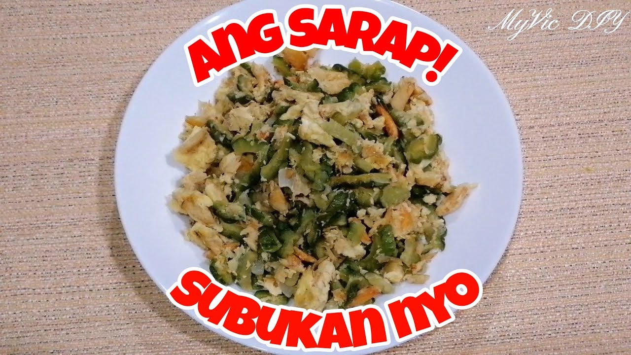 Ampalaya with Crab meat