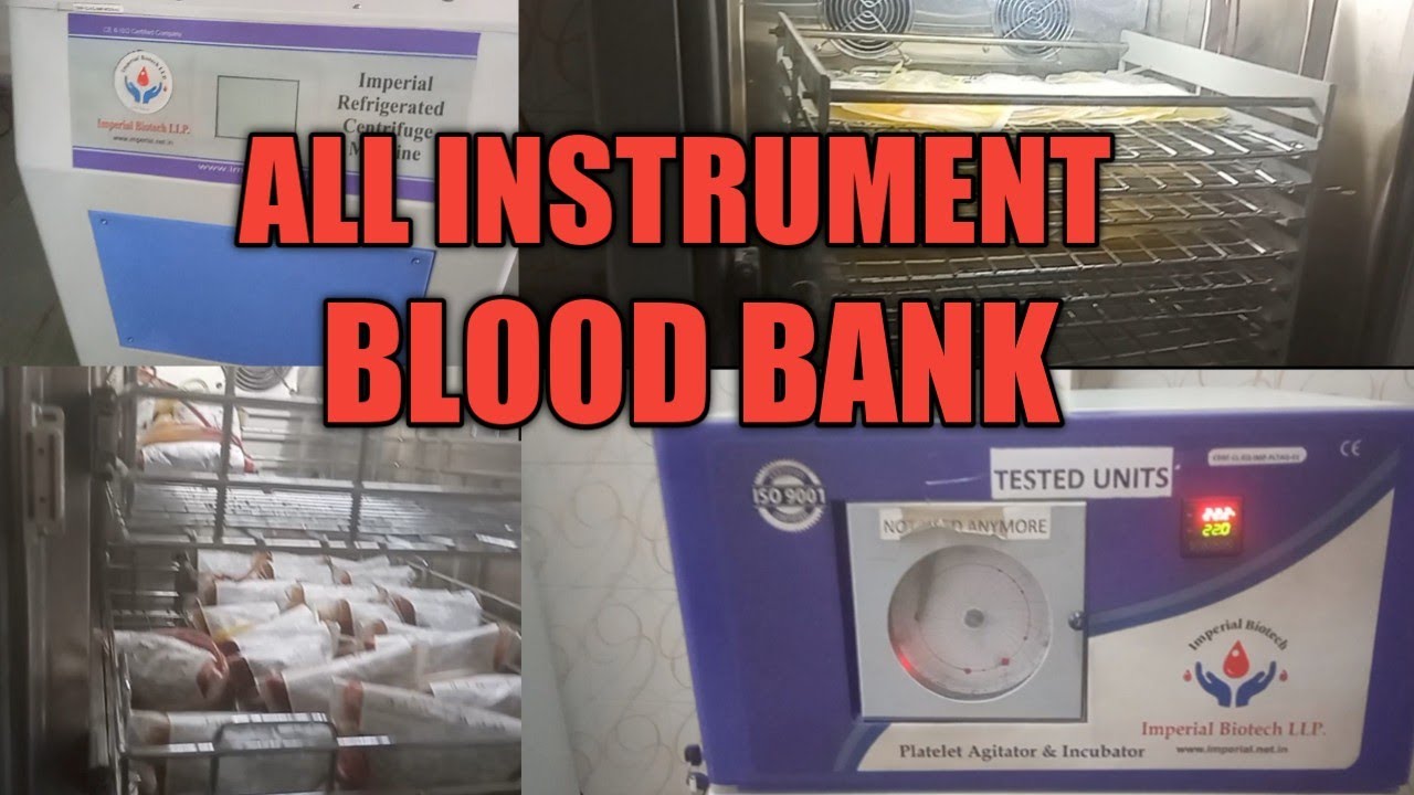 All Instrument in BLOOD BANK || Practical video || All About Blood Bank