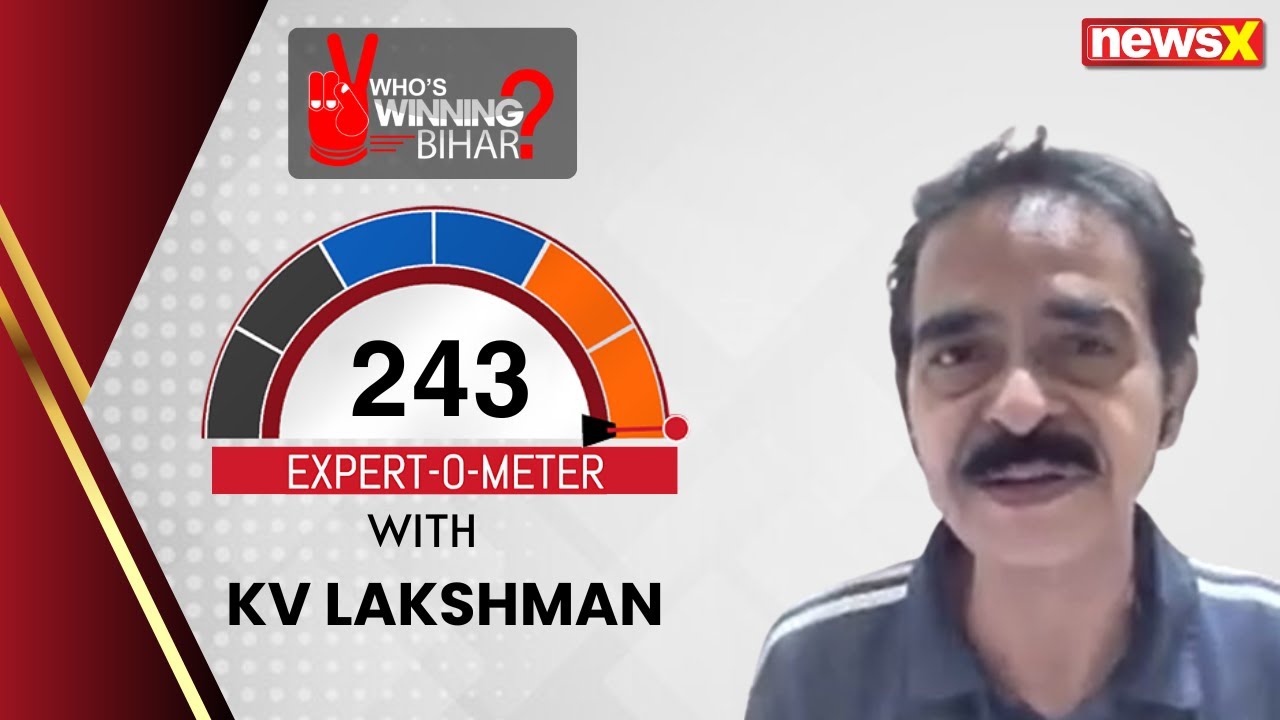 NewsX Expert-o-meter | KV Lakshman&rsquo;s Bihar Election Prediction