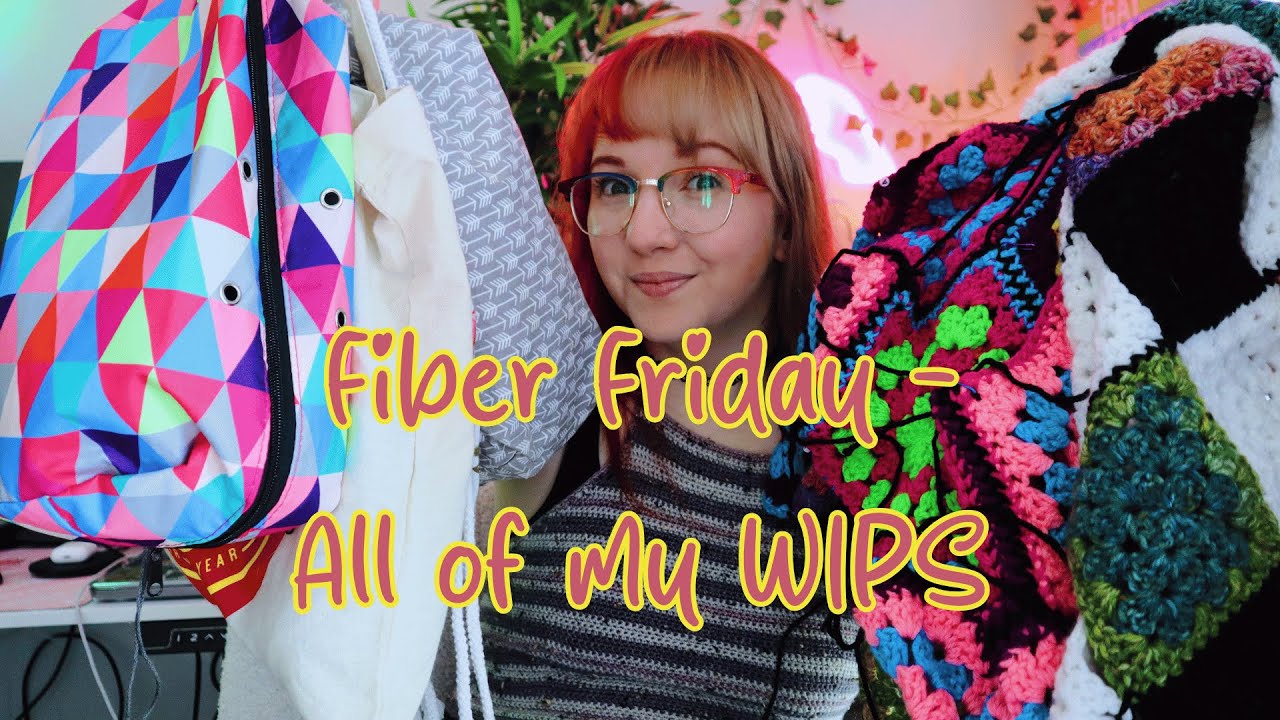 All My WIPs! | Crochet, Knitting & Embroidery Projects I'm Working On