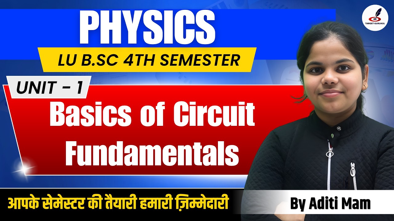 Basics of Circuit Fundamentals I Electronics I B.Sc 4th Semester I Unit-1 I Paper I B.sc 2nd Year