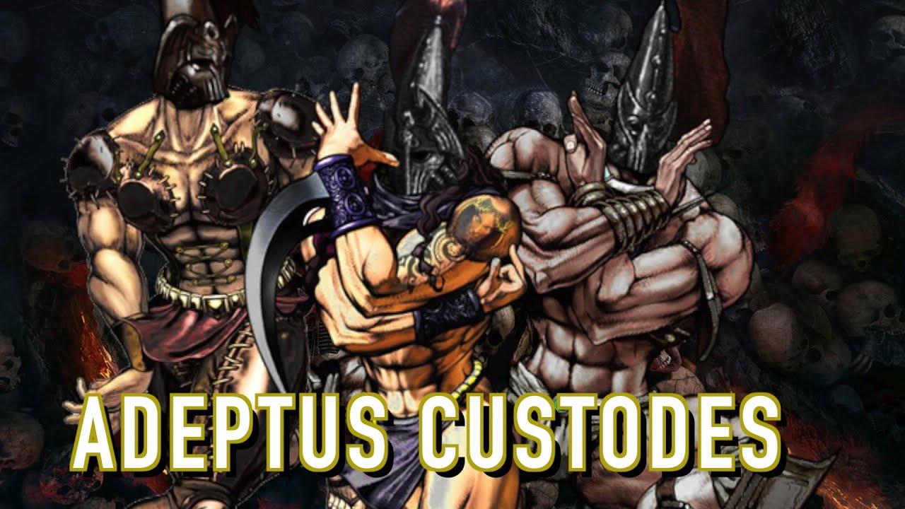 Lore to Tabletop: Adeptus Custodes Warhammer 40k