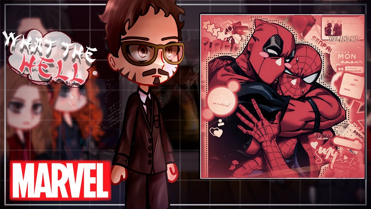 The Avengers react to DeadPool as the new Avenger || Spider Man, Gacha club || [ENG/RUS]