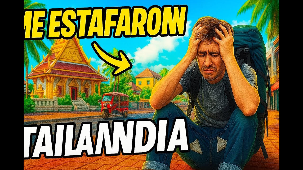 😱 15 estafas en Tailandia ME LO QUITARON TODO 💸 Nadie te advierte de esto.. PARTE 1/6