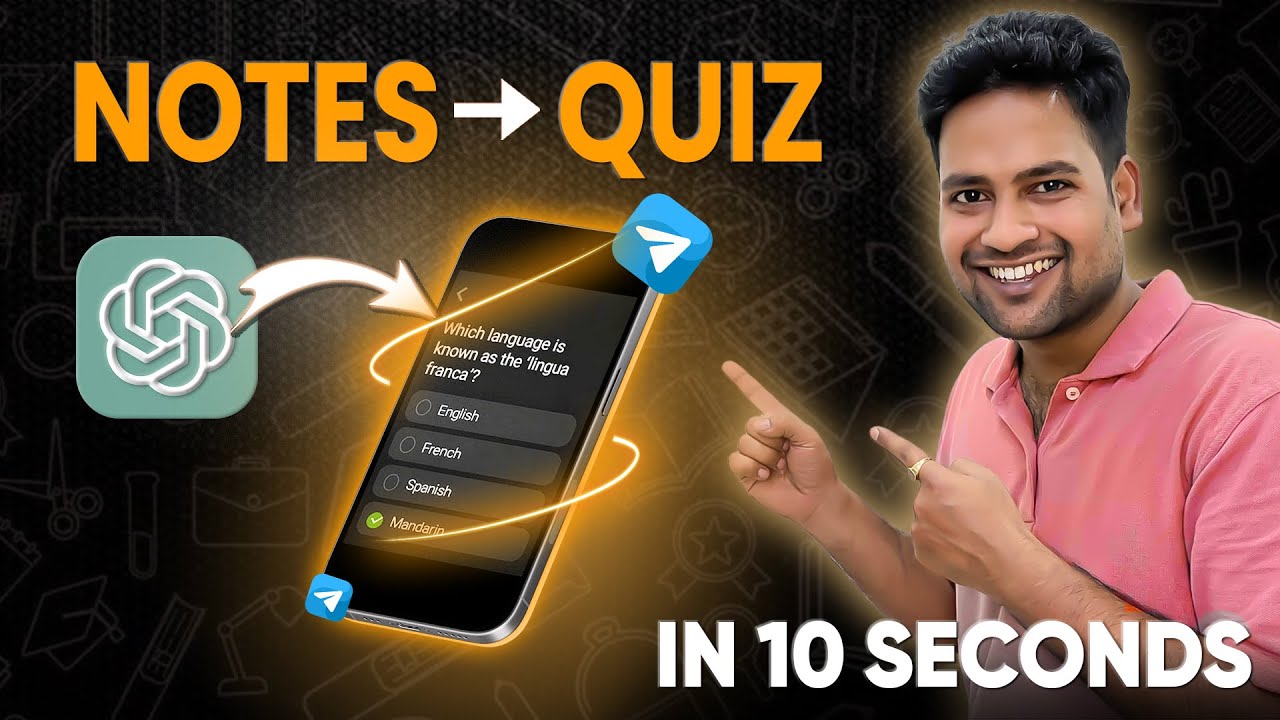 Generate Unlimited Quiz with ChatGPT and Telegram with this n8n automation