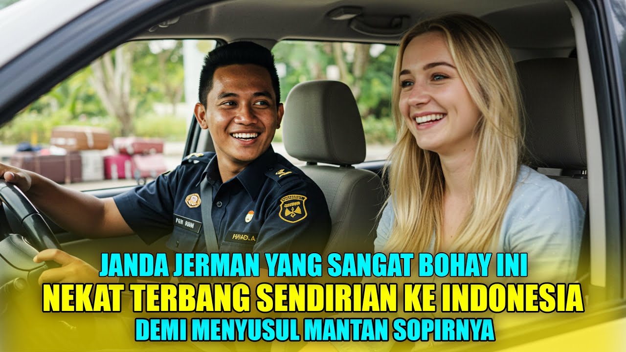 JANDA MUDA JERMAN 25 TAHUN NEKAT TERBANG KE INDONESIA UNTUK MENYUSUL SOPIRNYA