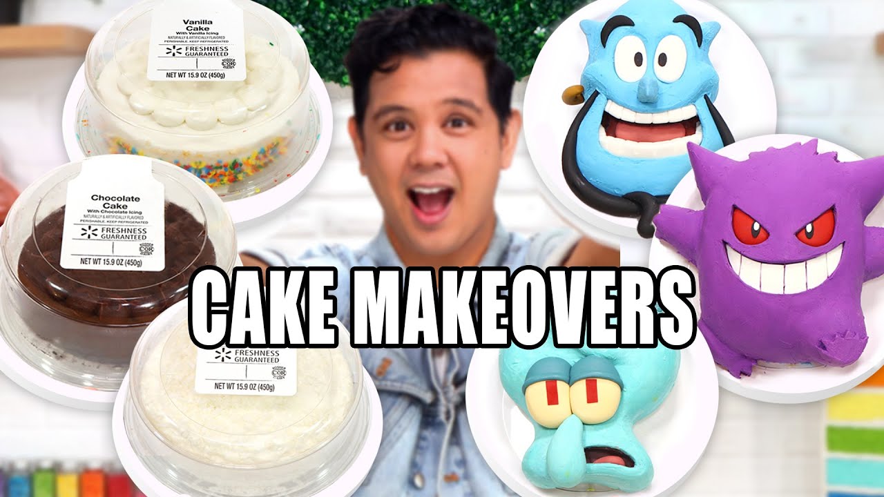WALMART CAKE MAKEOVERS!