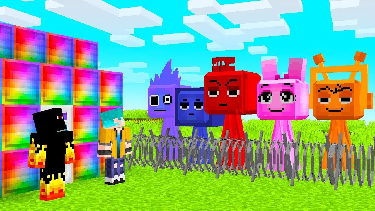 BASE SUPER SEGURA X SPRUNKS no MINECRAFT