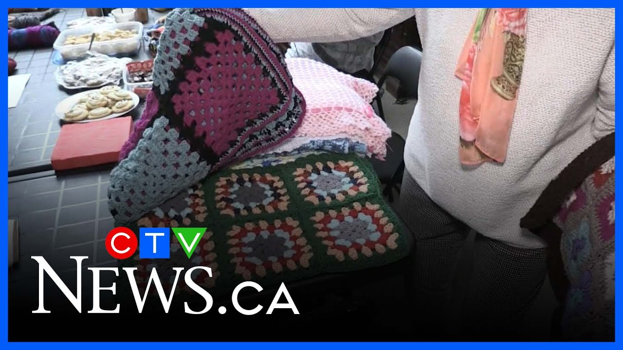 Seniors group makes crafty creations for community