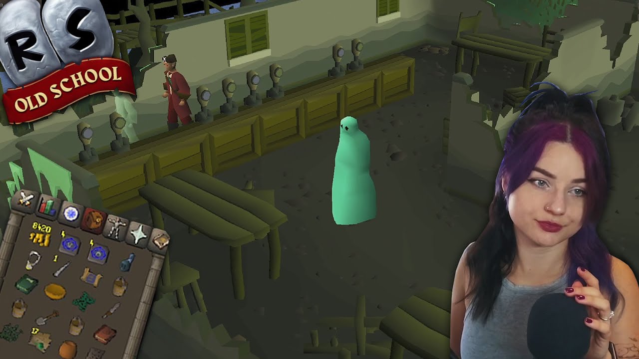 Old School RuneScape ASMR ⚔️ Ghosts Ahoy Quest PART 2 but then relaxing 👻 (Soft Spoken)