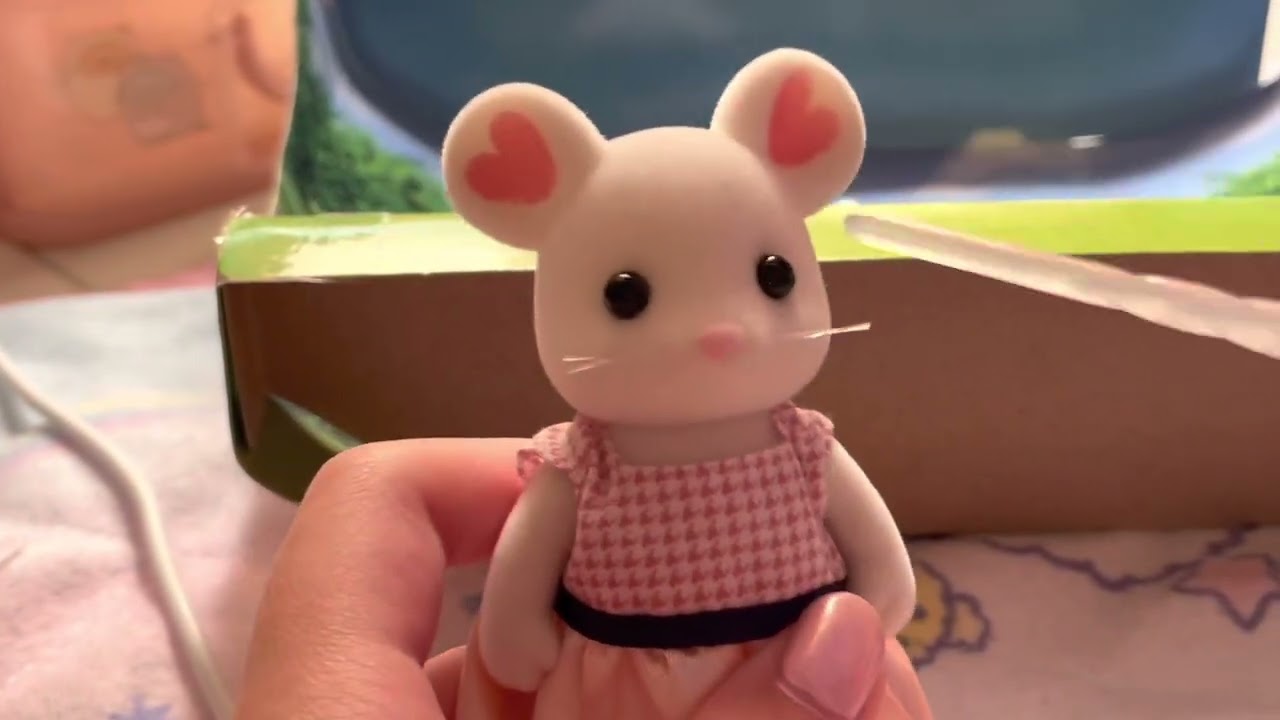 ♡ Calico Critters ♡ Marshmallow Mouse Family ♡ Unboxing ♡ (With Triplets!)