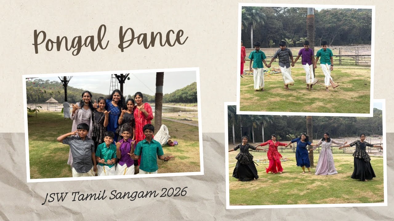 “Pongalo Pongal 🌾 | Celebrating Tamil Culture 🌾🔥 | Pongal Dance Performance by JSW Tamil Sangam”