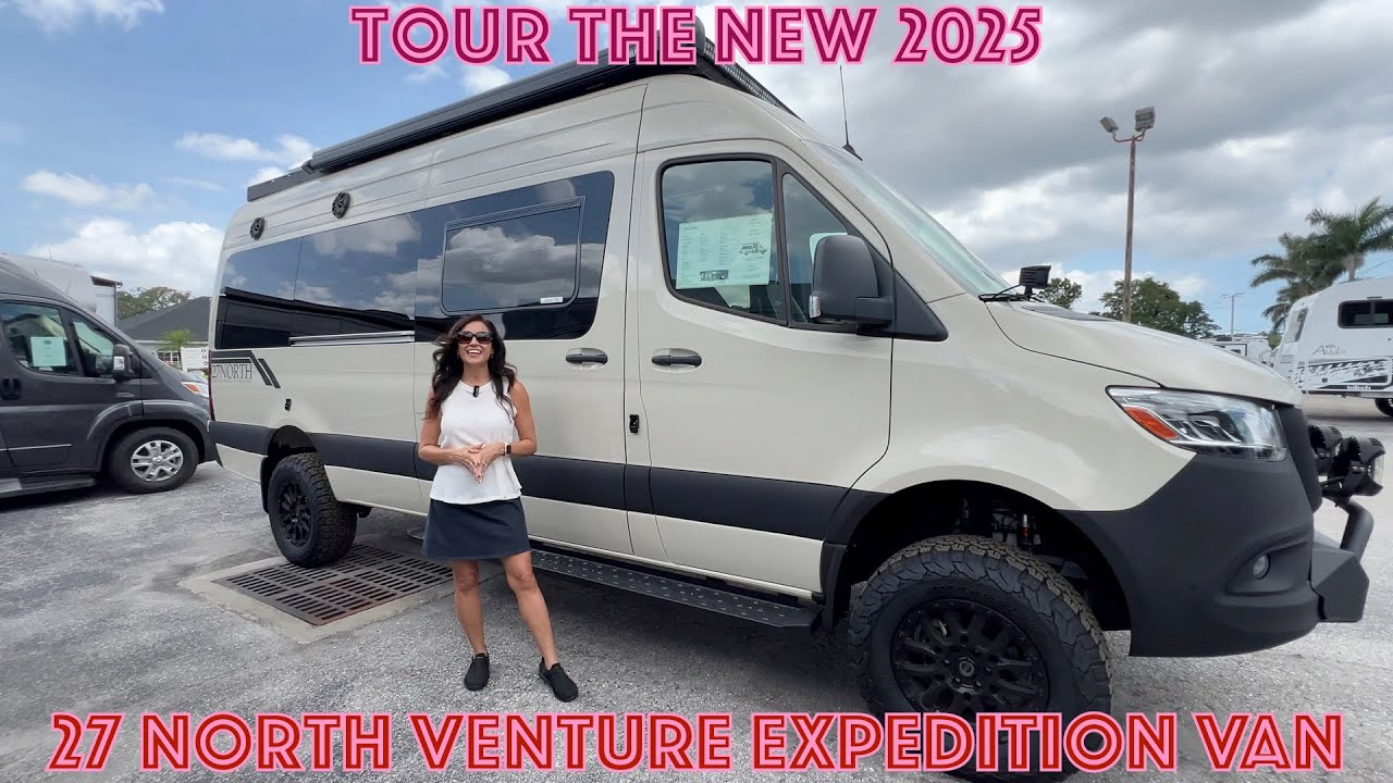 Tour The New 27 North Venture Expedition Van on The Mercedes Chassis