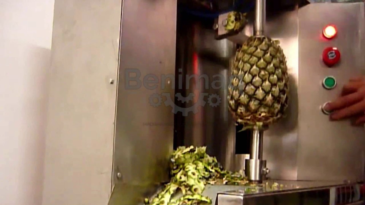 MAQUINA AUTOMATICA PARA PELAR PIÑA