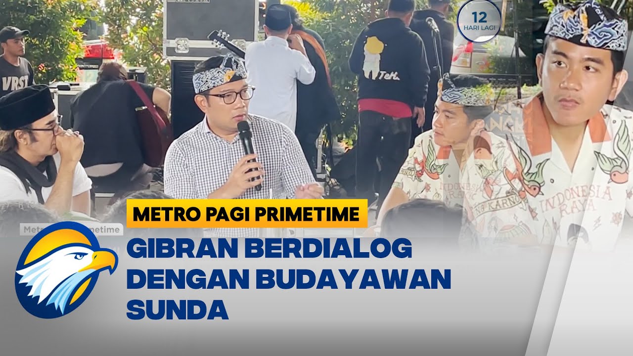 Gibran Berdialog dengan Budayawan Sunda