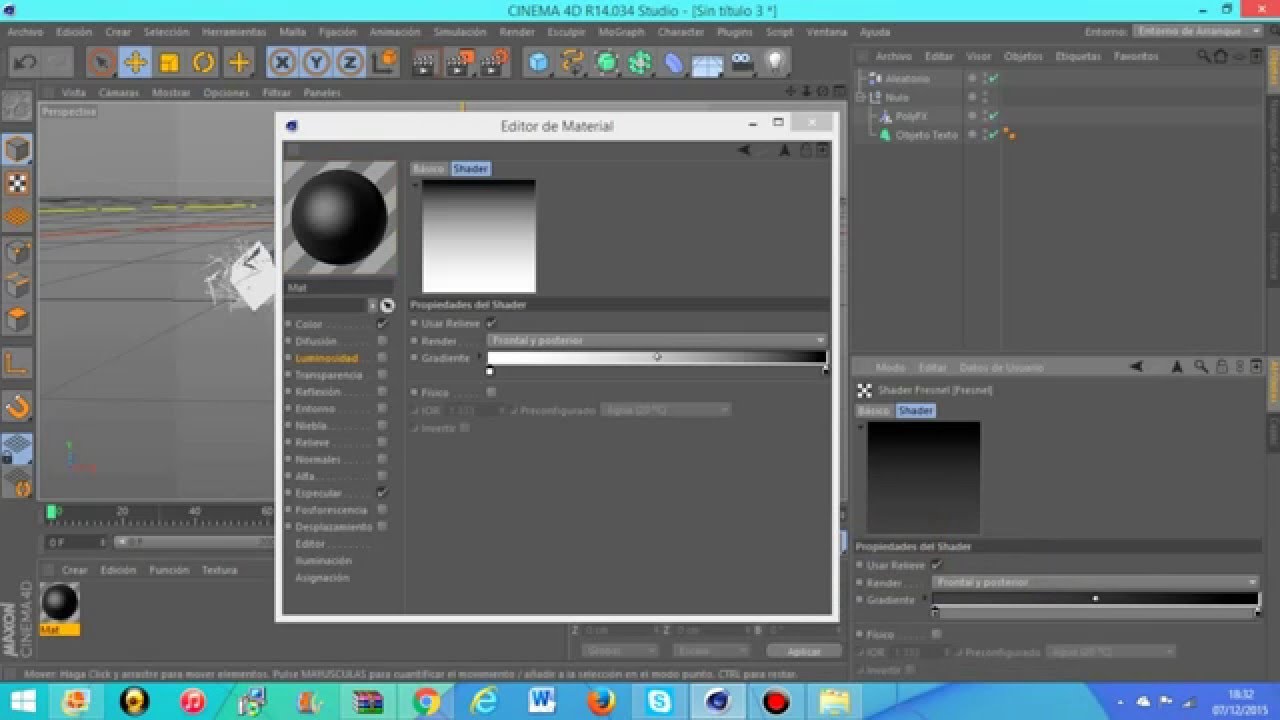 COMO HACER UNA INTRO CON CINEMA 4D R14