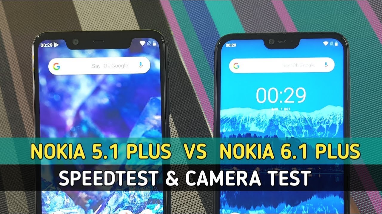 Nokia 5.1 Plus vs Nokia 6.1 Plus Speed Test | Camera Test !