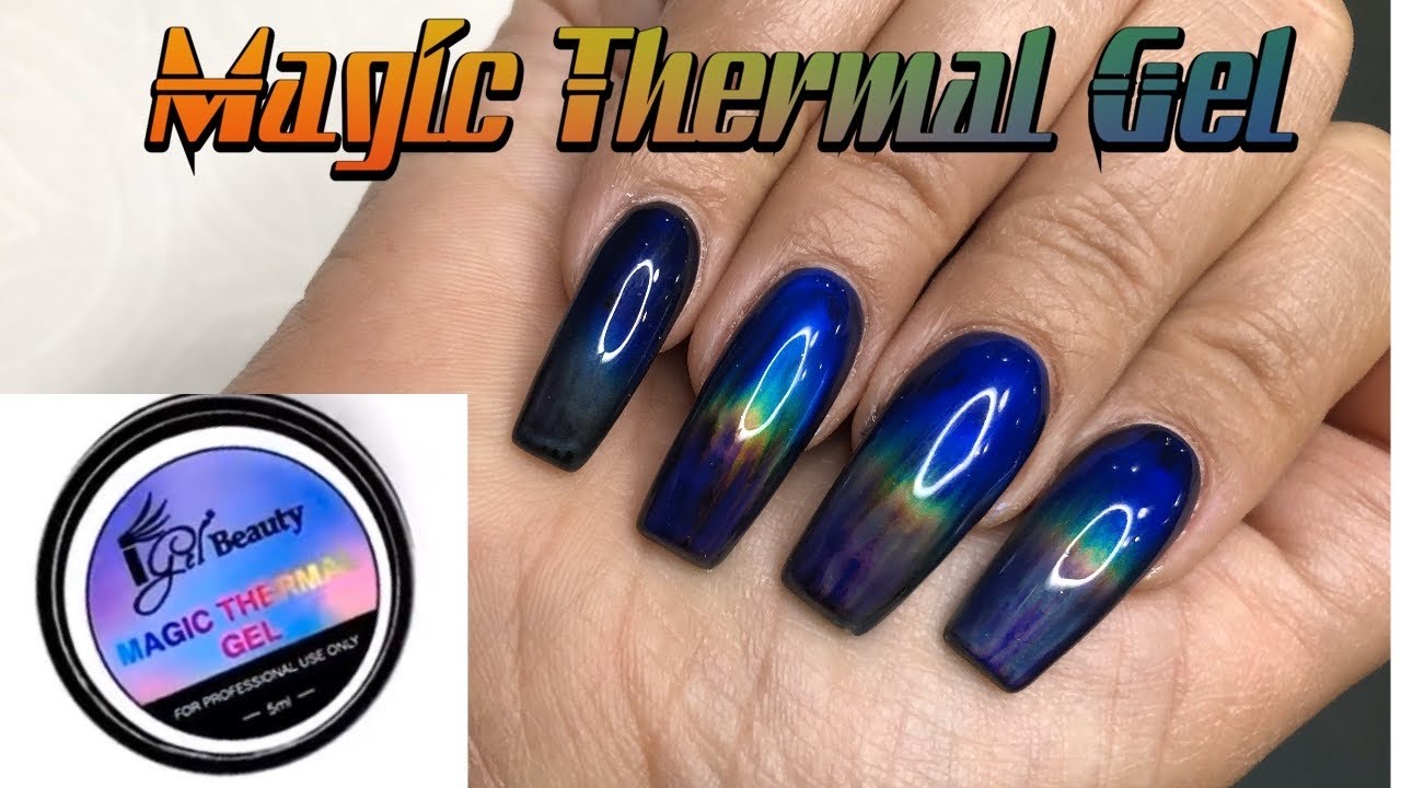 I Gel Beauty Magic Thermal Gel | Thermal Gel | Acrylic Nails |Mood Ring Nails