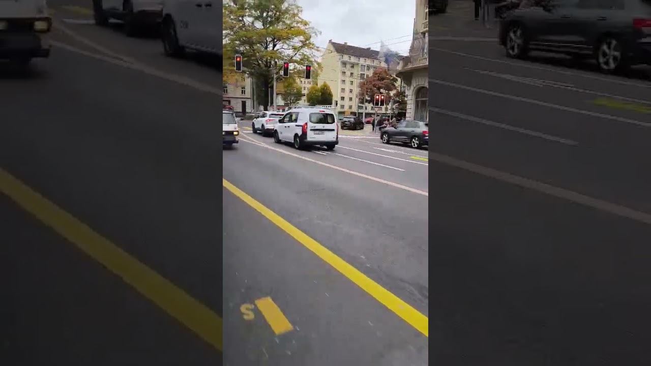 Luzern October Street 🛻😅☘️🚞🍂🚙🌳🌲Switzerland 