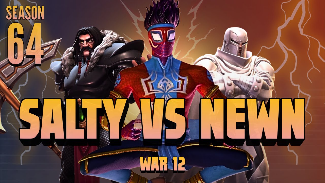 Farewell, Salty ♥️ | Salty vs NewN | AW S64 W12 | Marvel Contest of Champions