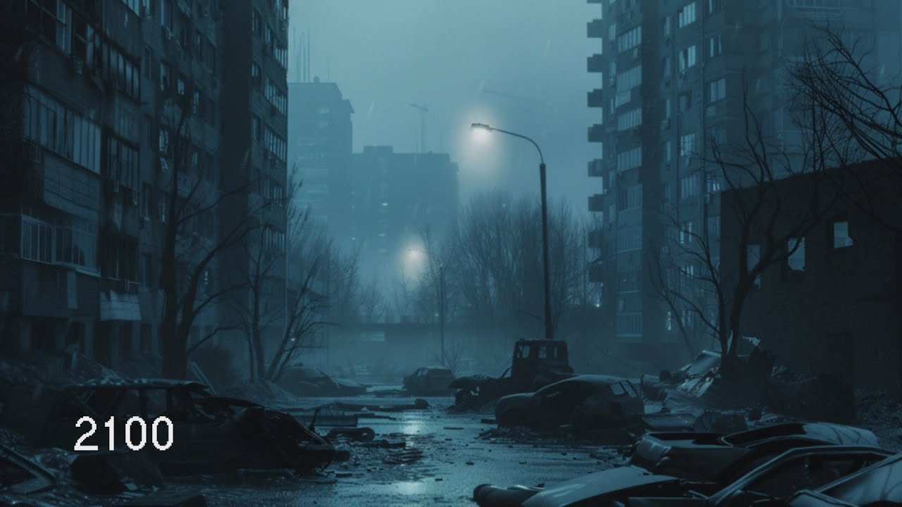2100 || Dark Dystopian Ambient Music - Post Apocalyptic Ambience Journey