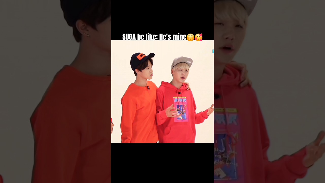 He is mine☺️#yoonmin #shorts