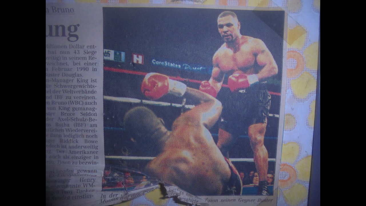 ~ "Iron" Mike Tyson Tribute ~ Eine Minute Boxen am Sandsack (Freie Kombis)