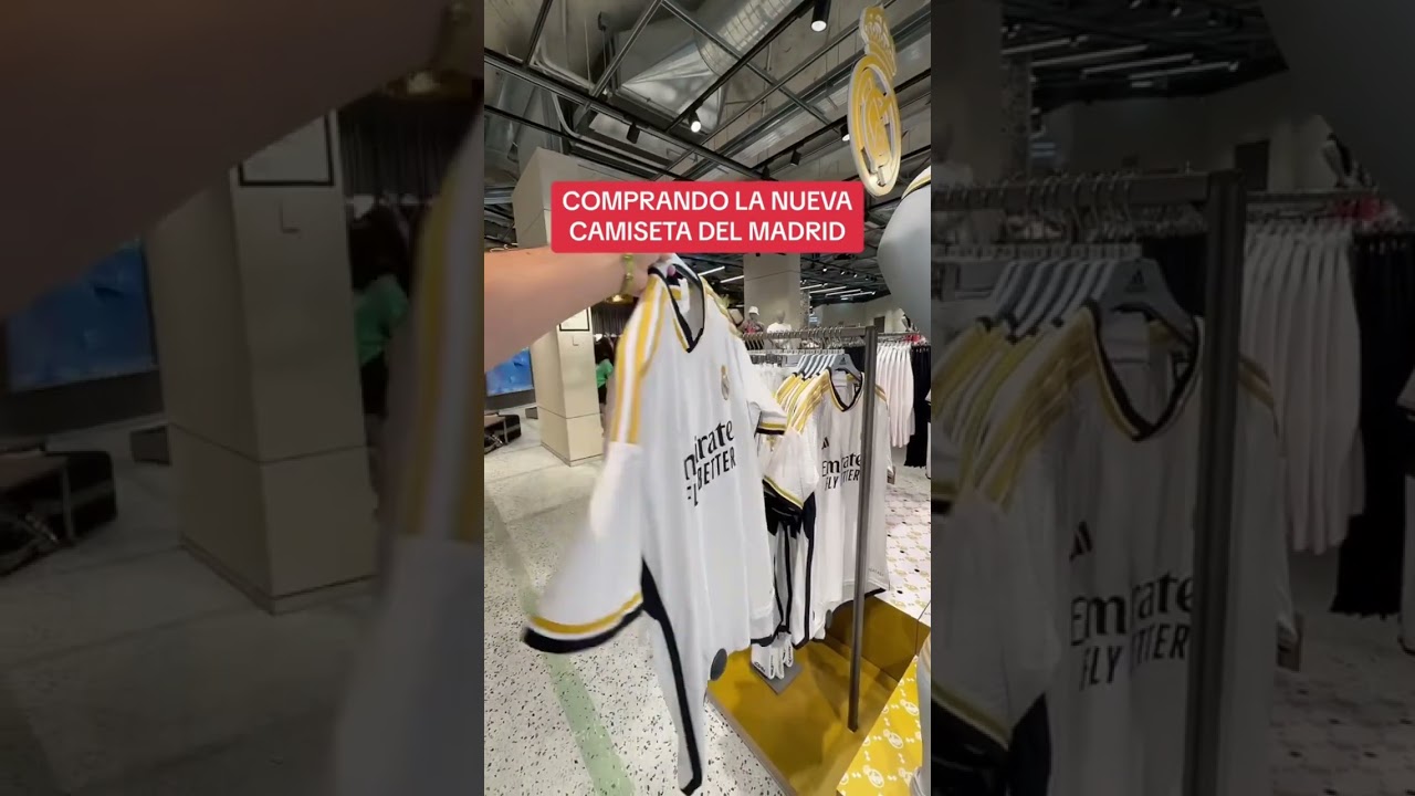 ME COMPRO LA NUEVA CAMISETA DEL REAL MADRID 23/24