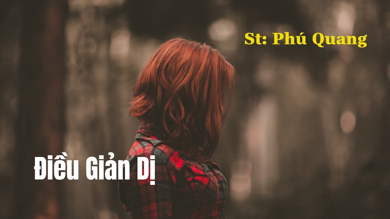 ĐIỀU GIẢN DỊ. St: Phú Quang. AI Cover