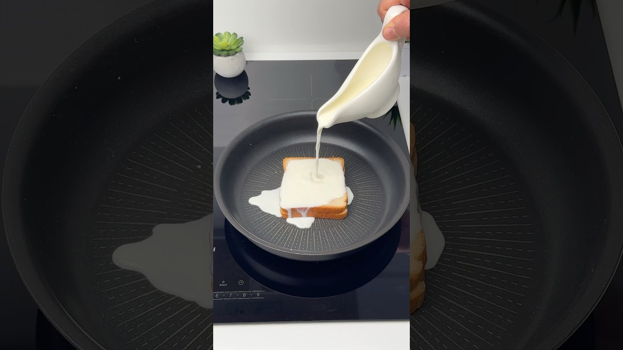 РЕЦЕПТ ТОСТОВ НА МОЛОКЕ ВКУСНО И БЫСТРО