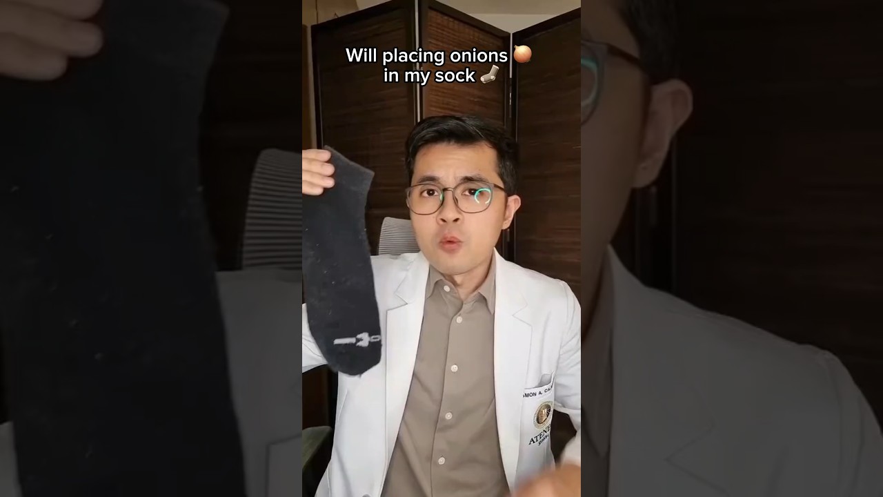 Should you put onions in your sock?