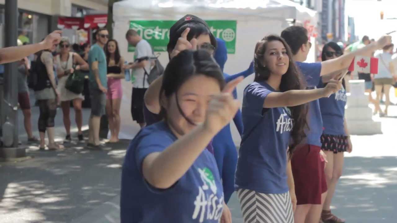 AIESEC Flashmob Canada Day 2013