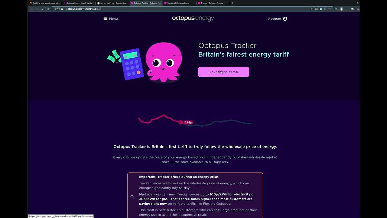 Octopus energy tracker tariff 2023 review