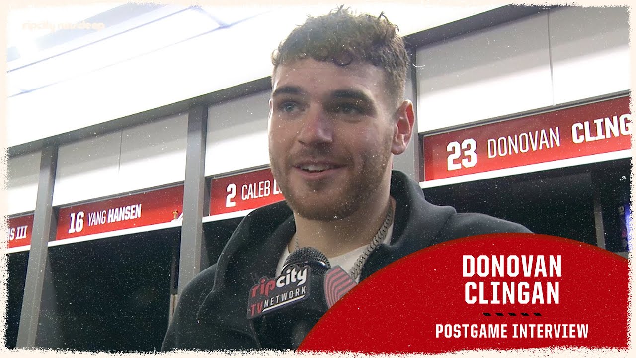 Donovan Clingan On All-Star Weekend &  3 Point Shooting | Trail Blazers vs 76ers | February 9, 2026