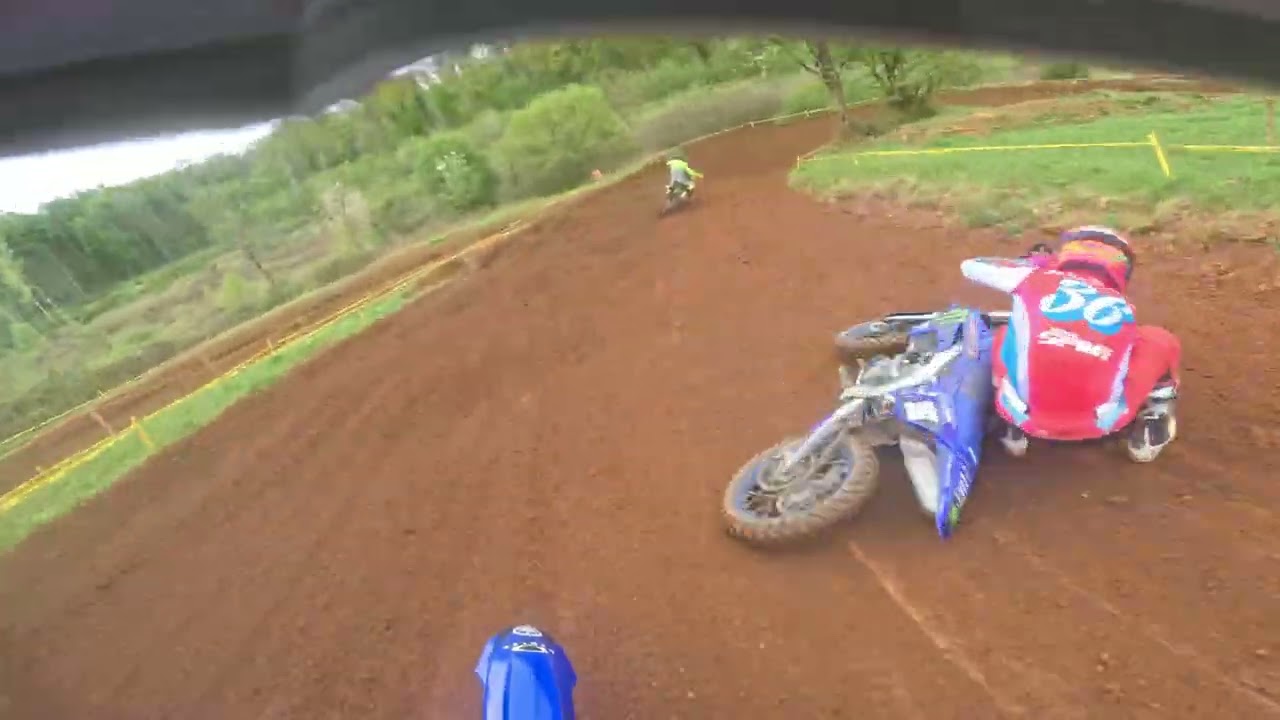 Mx AMPL Gérouville 2025 - Juniors blanc - Moto 1