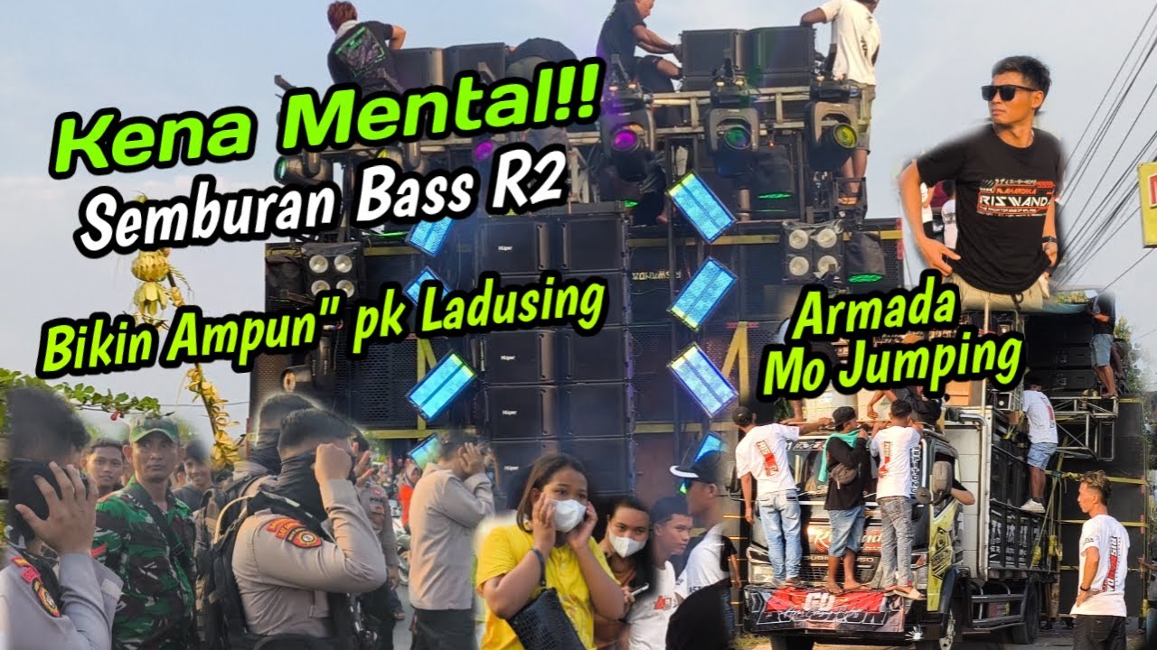 KENA MENTAL ❗ Semburan Bass RISWANDA Bikin Tiarap Pak Polisi