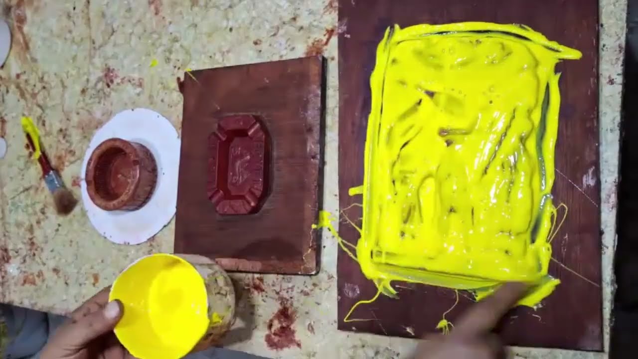 ابسط طرق صناعة قوالب السيليكون