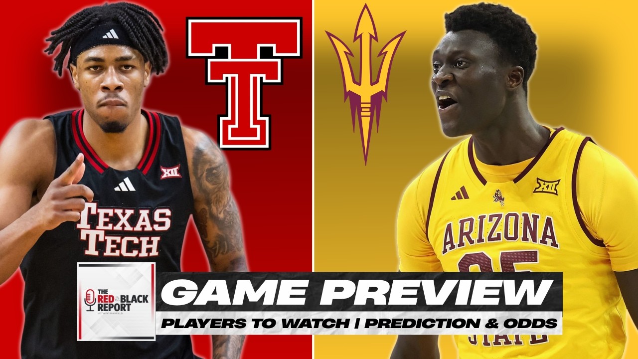 #13 Предварительный обзор матча баскетбольной команды Texas Tech (MBB): против Arizona State | Иг...