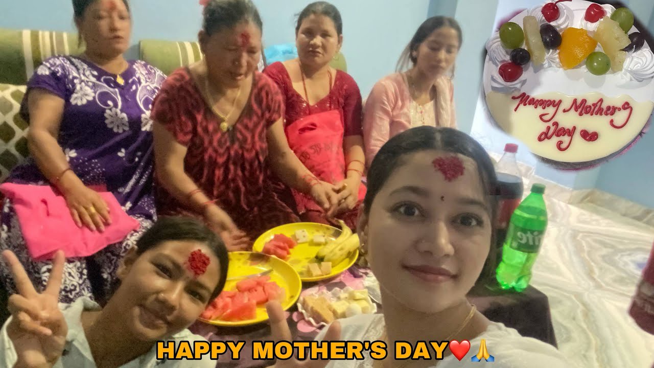 Mother’s Day Special 😇🫶❤️#godisgreat 🎊❤️#familyvlog#unforgatable memory#nepaliman 🫶#nepalipan❤️🌺